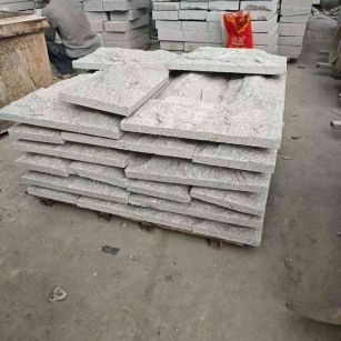 贵州芝麻白蘑菇石，自然面