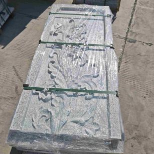 贵州芝麻白别墅外墙雕刻版