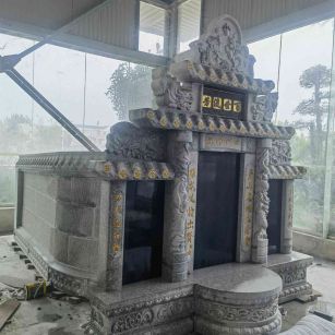贵州套墓 墓碑 围坟石 异形定制