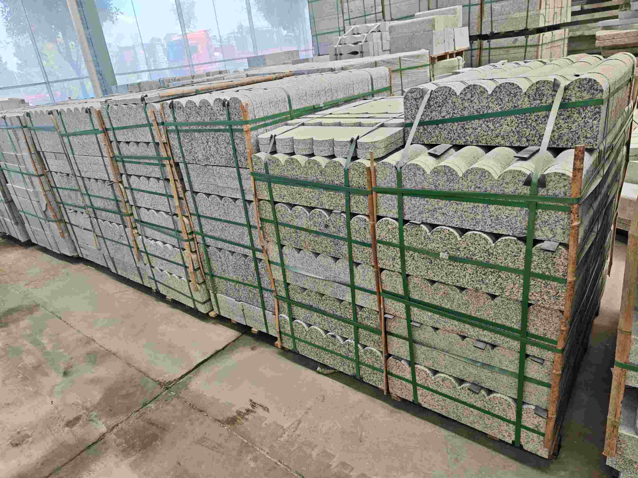 贵州芝麻白芙蓉白花边石