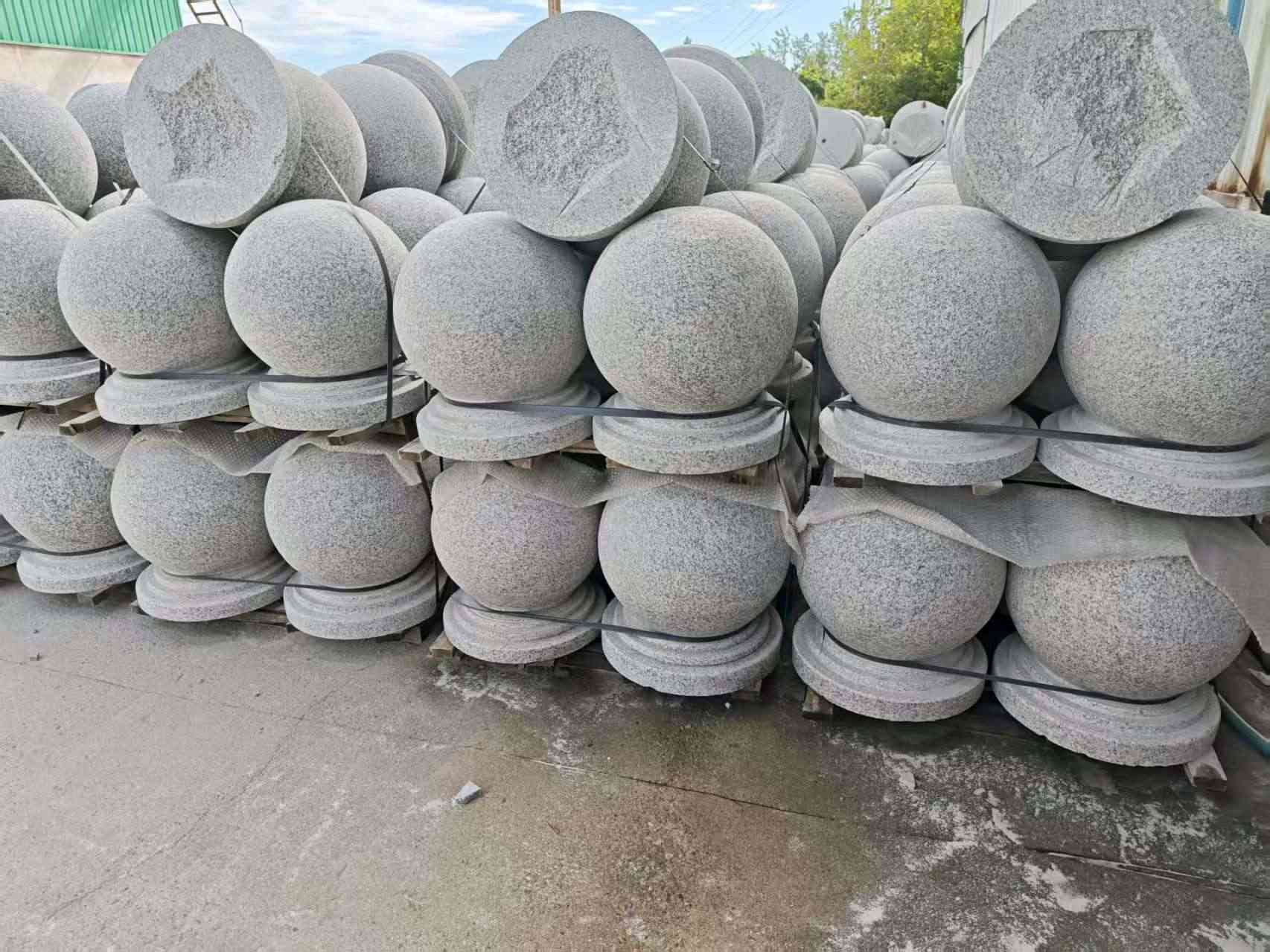 贵州圆球石球挡车球