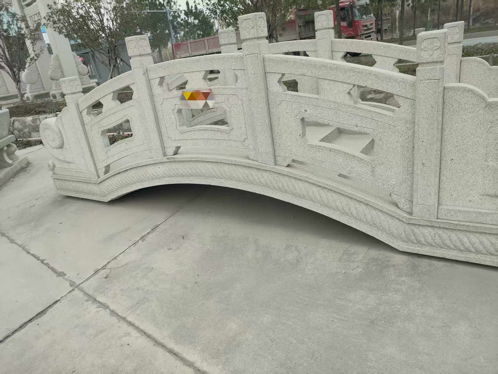 贵州芝麻白拱桥，石桥
